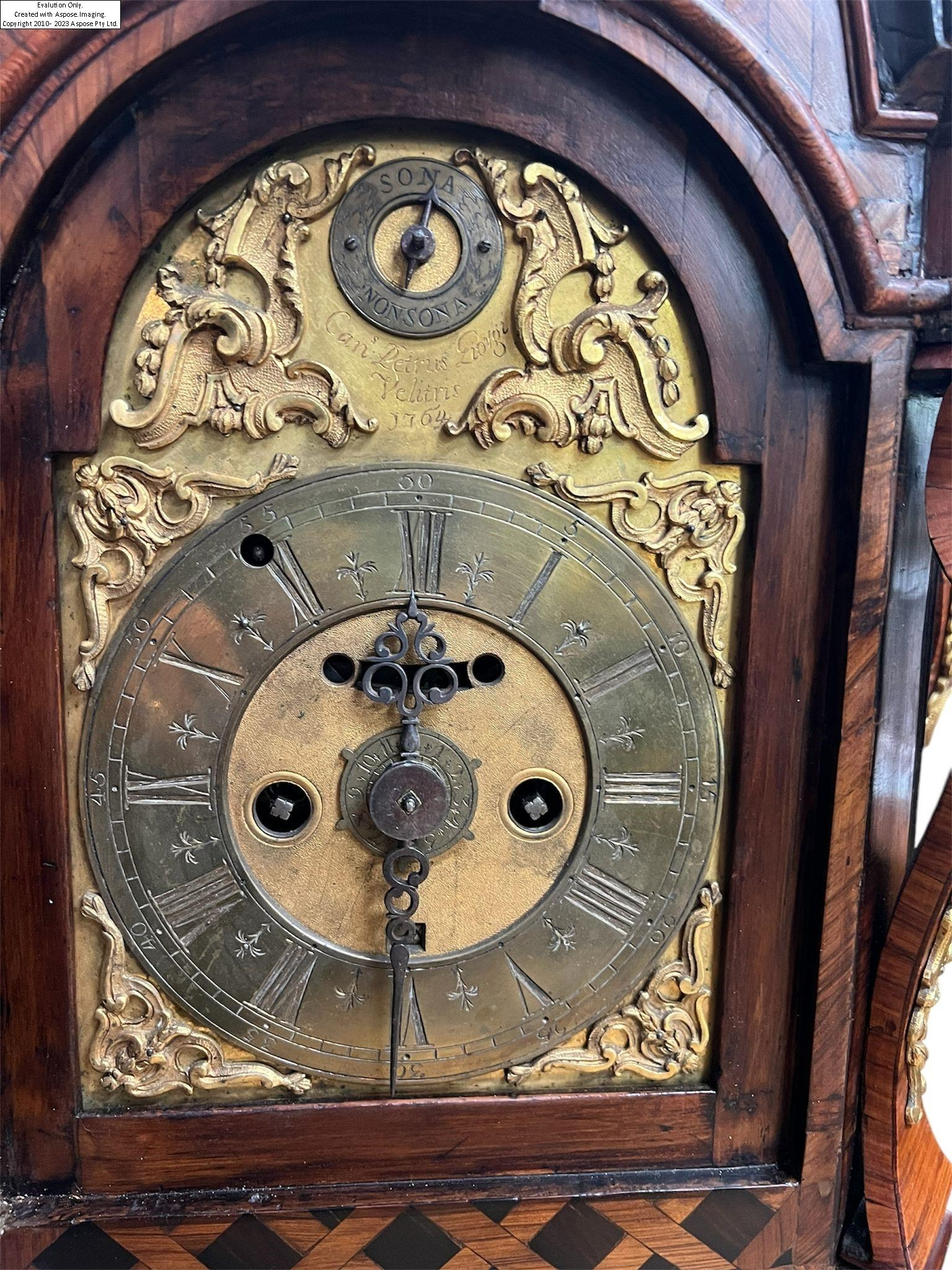 Pietro Giorgi | Italian table clock (1764) | MutualArt