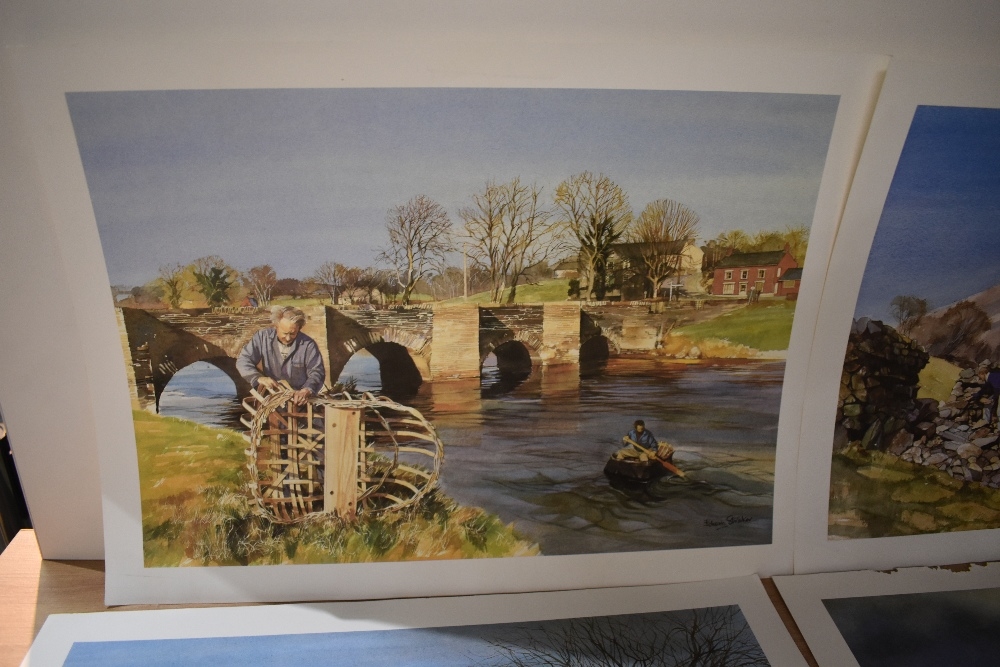 Edwin Straker | Bridge Landscape | MutualArt