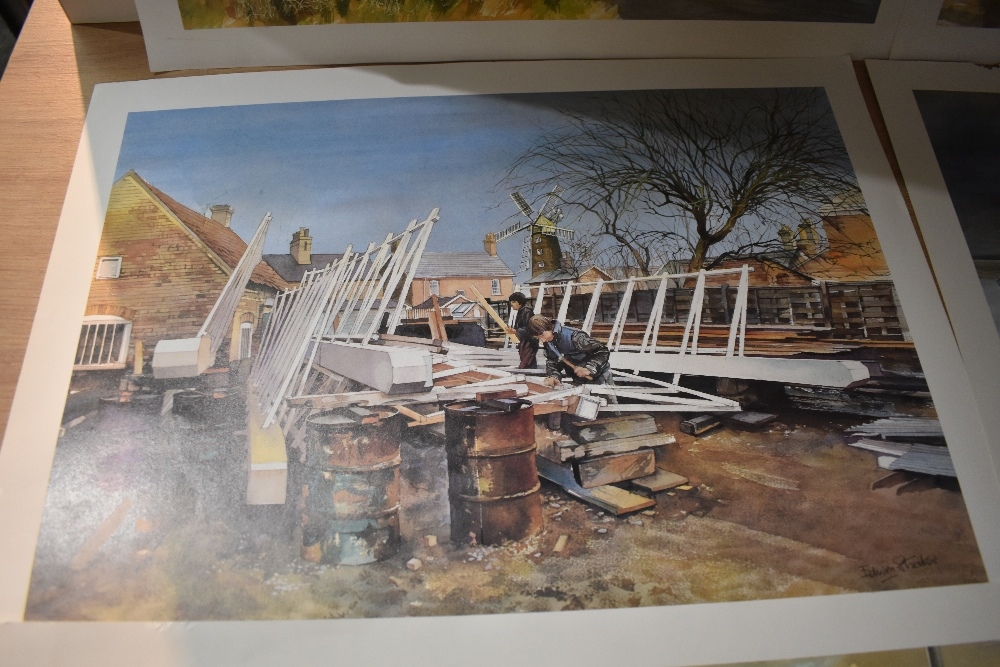 Edwin Straker | Bridge Landscape | MutualArt