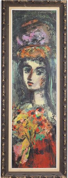 Femmes et Fleur by Etienne Ret