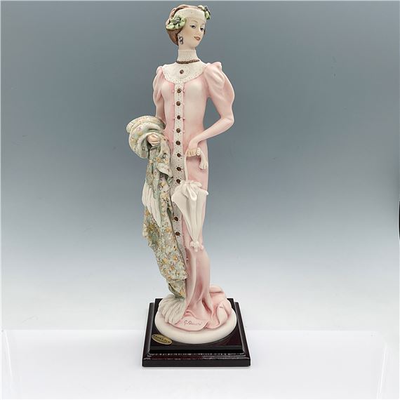 Giuseppe Armani Figurine, Lady with Sunshade, Florence Colle