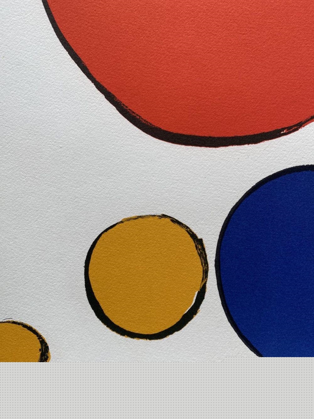 Artwork by Alexander Calder, Sala Gaspar, Made of lithograph on Arches paper