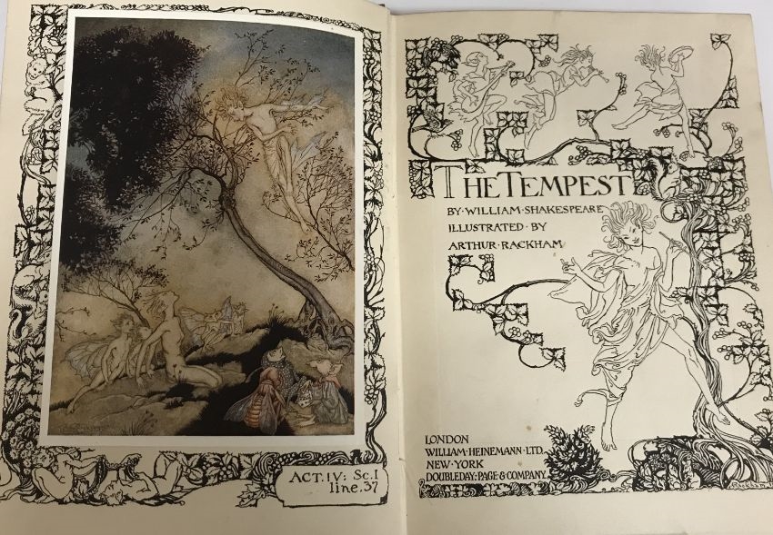 Arthur Rackham | The Tempest | MutualArt