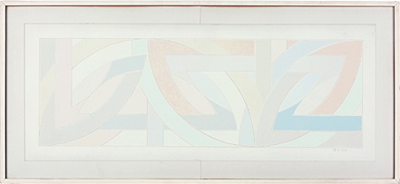 Artwork by Frank Stella, York Factory I, Made of screenprint