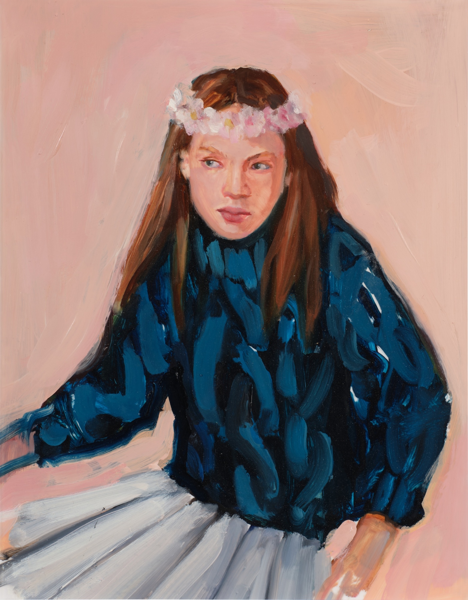 Artwork by Karyn Lyons, Untitled, Made of oil on vellum