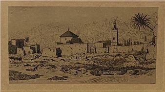 View of Tameslouht - Lodewijk Bosch