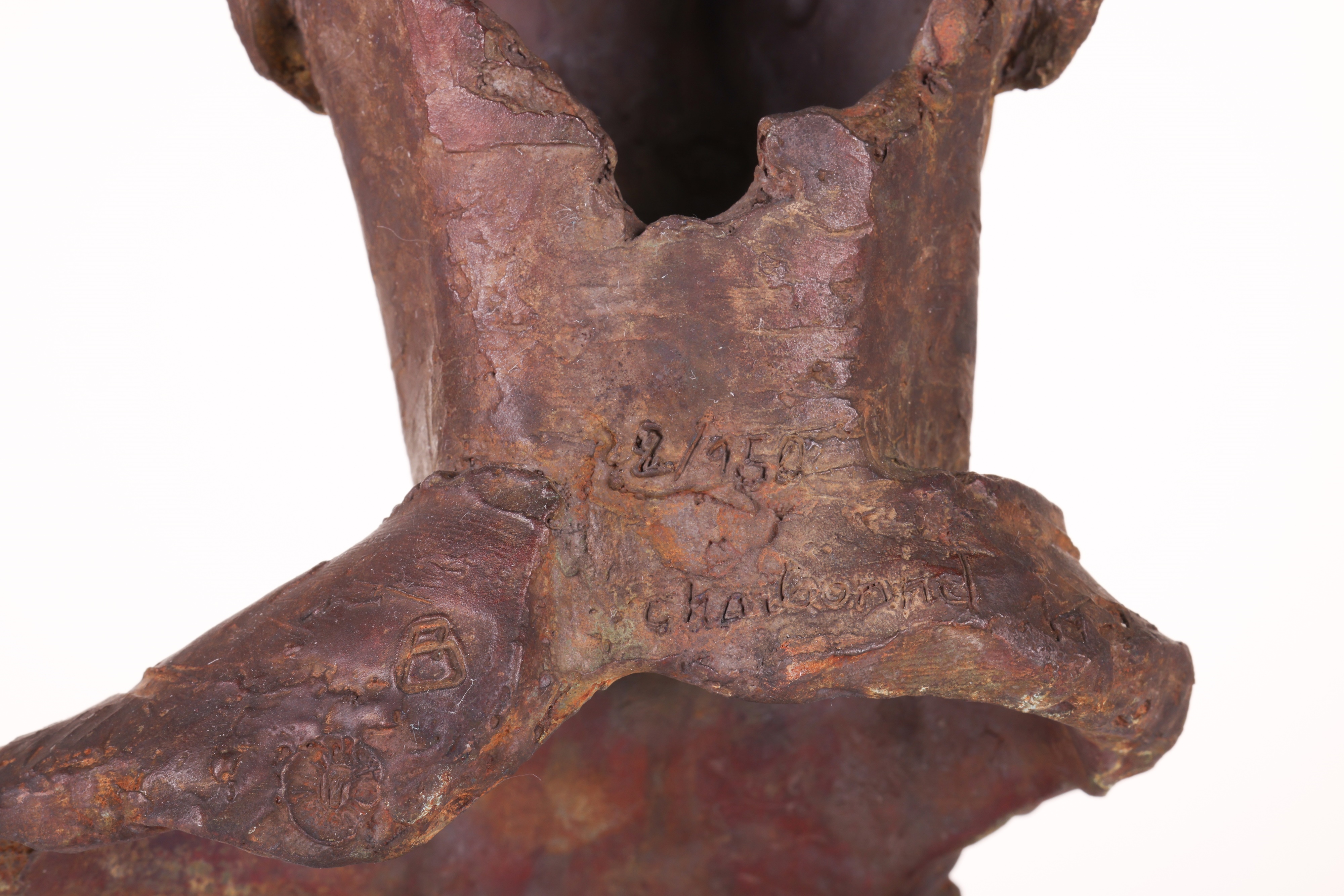 Artwork by Christophe Charbonnel, bronze, Made of bronze