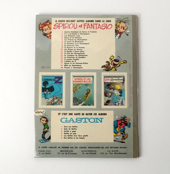 FRANQUIN - FIGURINE Spirou Et Fantasio - Turbot Rhino 1 - Neuve - Atlas EUR 25,00 - FR