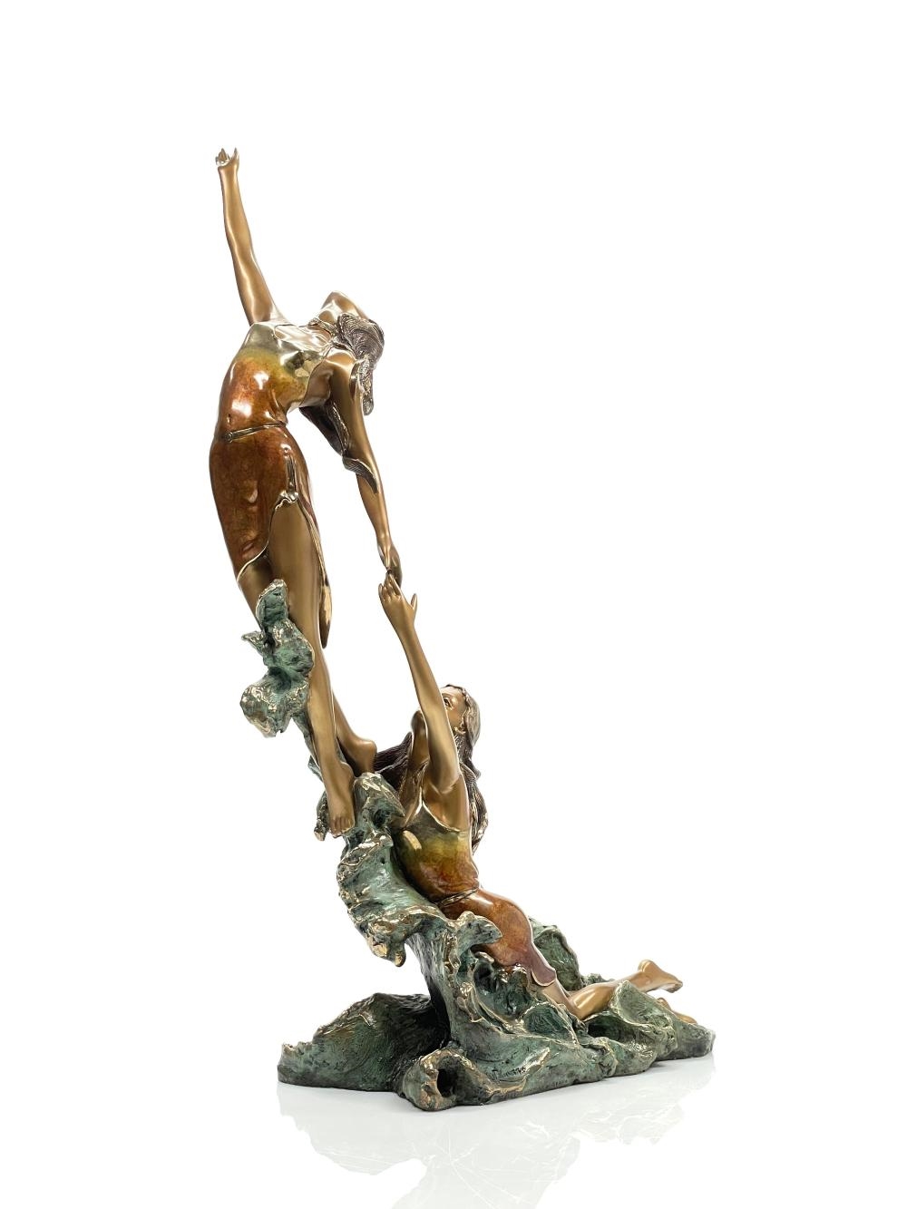 Angelo Basso | ANGELO BASSO UNTITLED BRONZE SCULPTURE (1999) | MutualArt