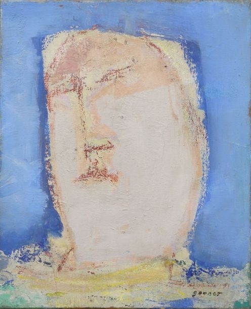 Artwork by René Gouast, Master or Mistress, 1968, Made of Oil on canvas