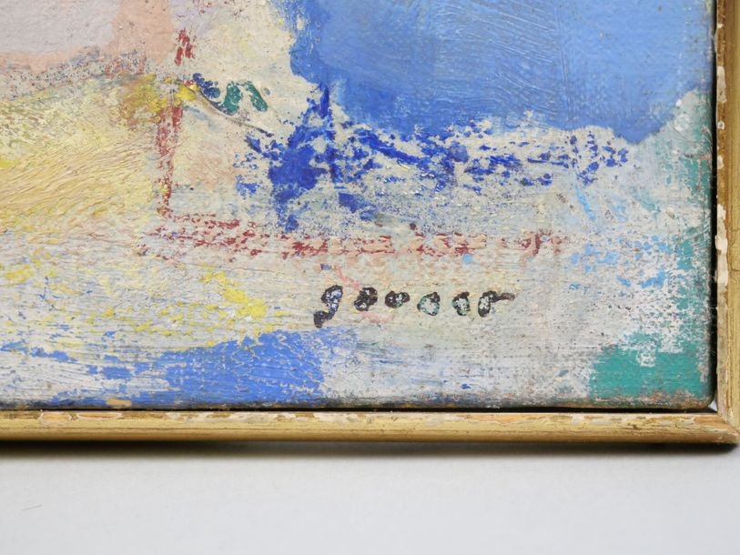 Artwork by René Gouast, Master or Mistress, 1968, Made of Oil on canvas