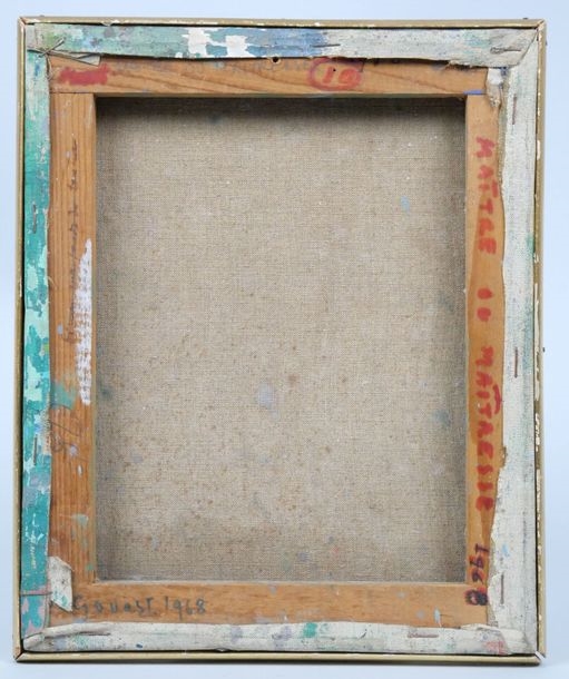 Artwork by René Gouast, Master or Mistress, 1968, Made of Oil on canvas