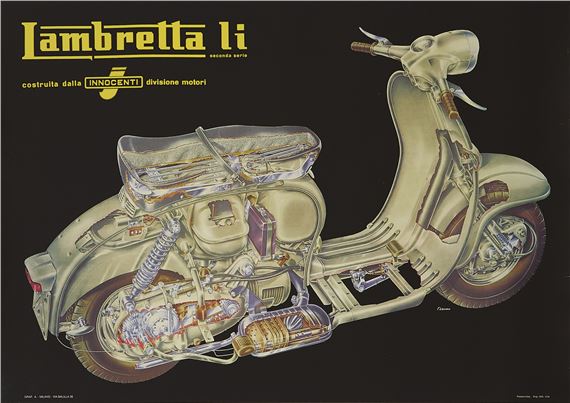 LAMBRETTA LI SECONDA SERIE - F. Lojacono