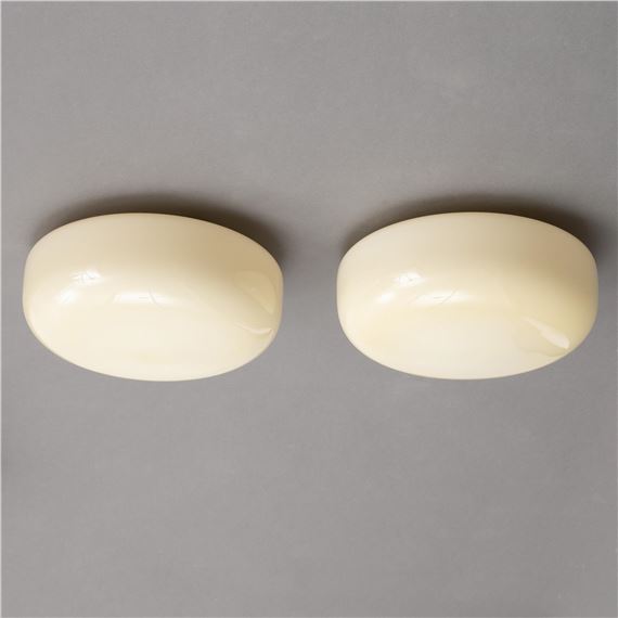 a pair of ceiling lamps model "10676", Arvid Böhlmarks Lampfabrik, 1930s