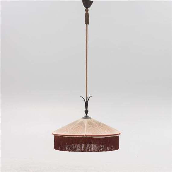 a large ceiling lamp model "6452", Arvid Böhlmarks Lampfabrik, Stockholm, 1920s-30s