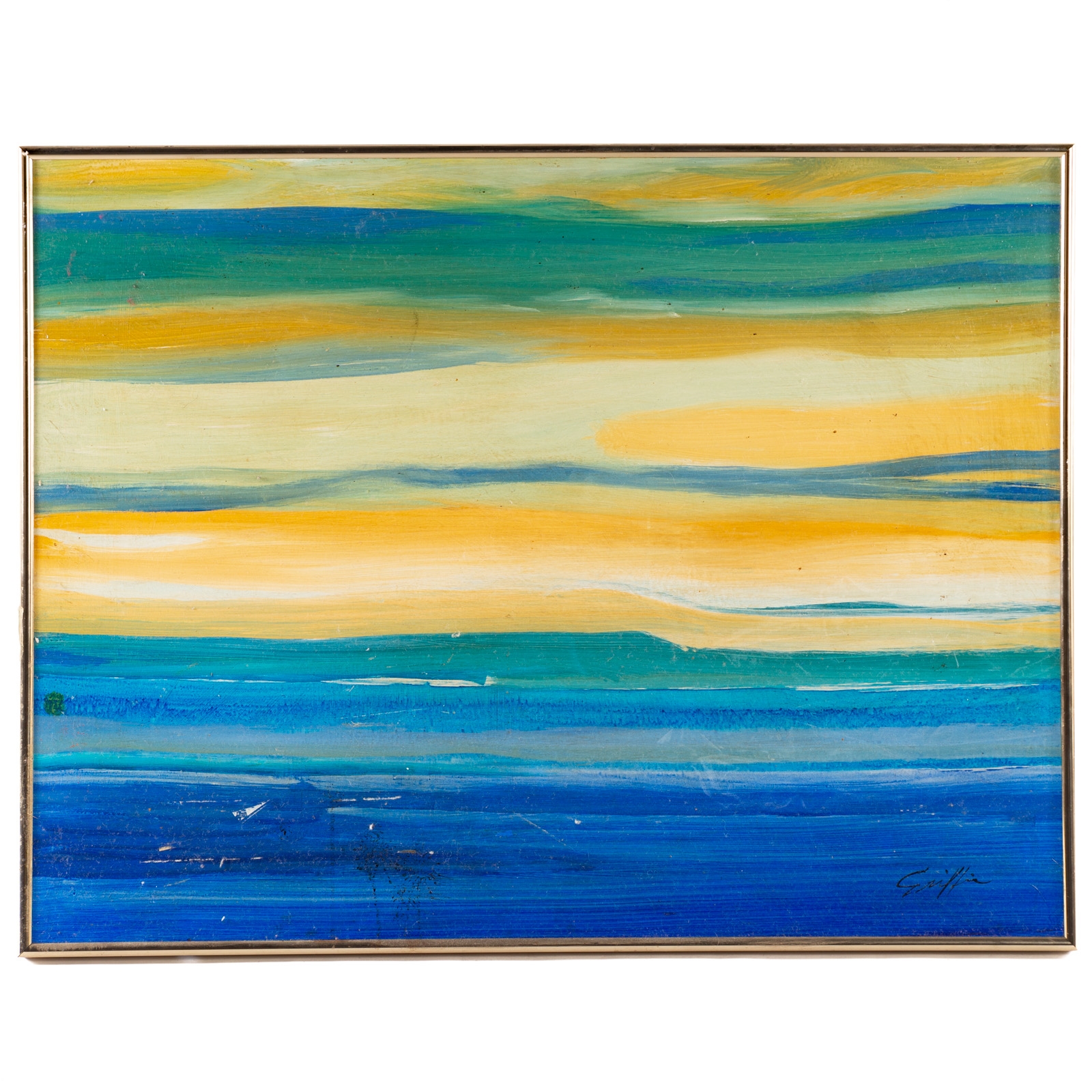 Artwork by Cornelius Edward Hall Griffin, Tranquillity, Made of Acrylic on board