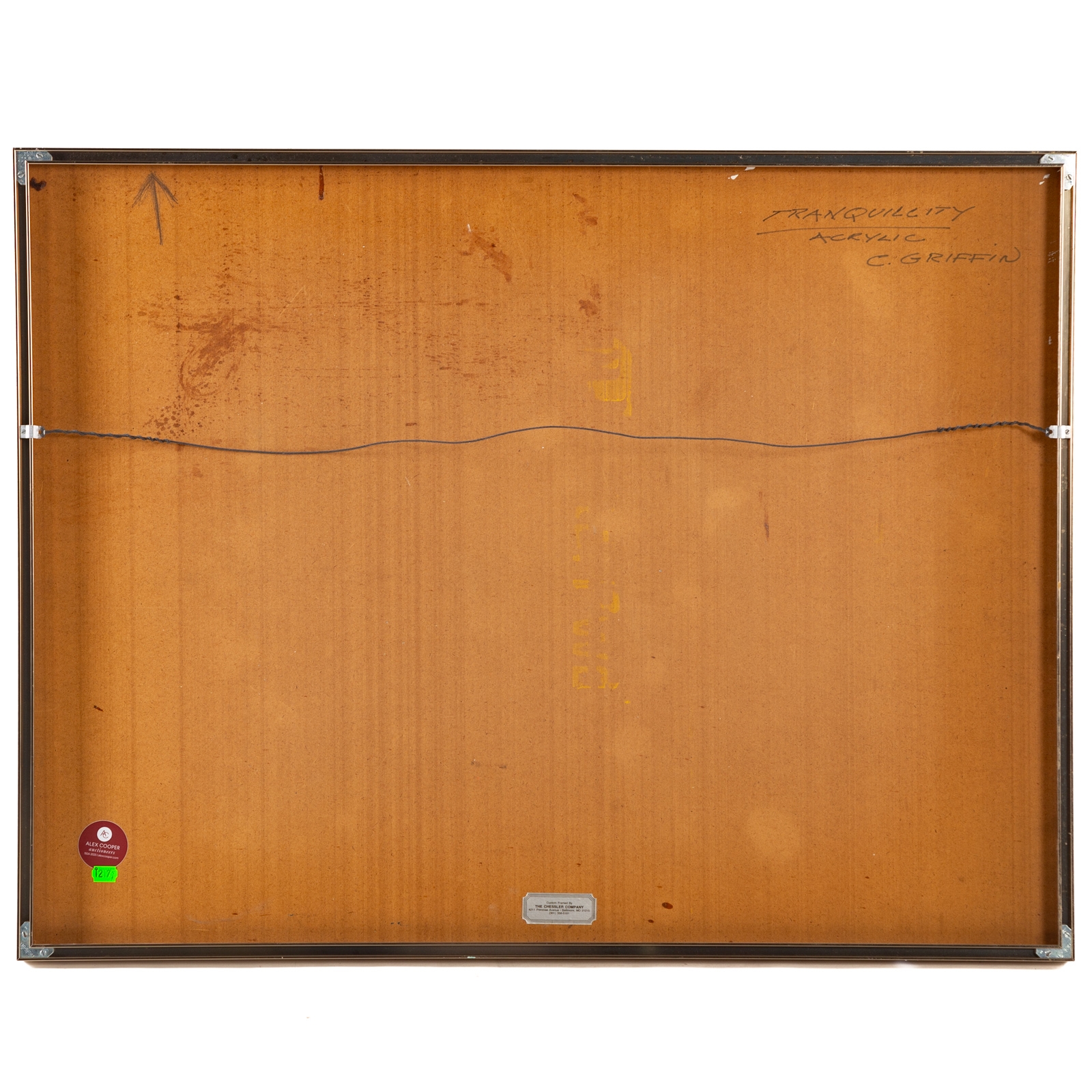 Artwork by Cornelius Edward Hall Griffin, Tranquillity, Made of Acrylic on board