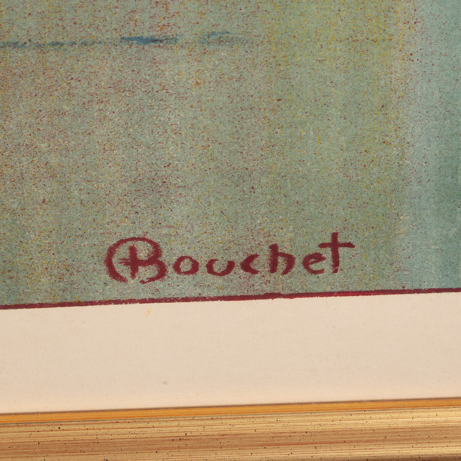 Artwork by Camille Bouchet, Cognac Jacquet, Made of lithograph