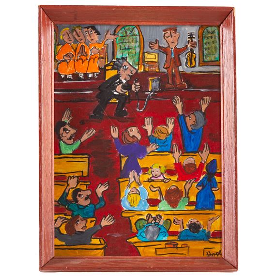 At the Assembly of God Church-Clayhatchee, Alabama - Joyce Atkinson