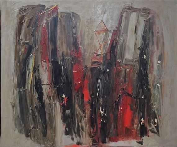 Paesaggio del Nord - by Lucio Bulgarelli, 1990