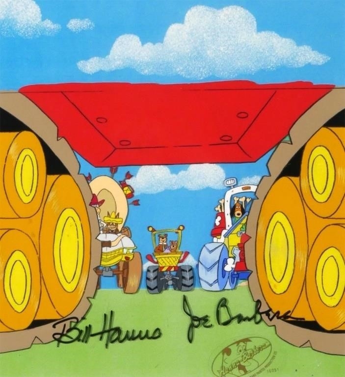 Hanna Barbera | Animation art Hanna Barbera original hand-painted ...