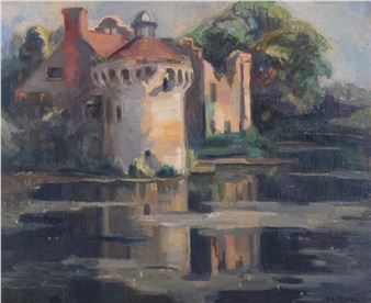 oil on board - Hedwig Esther Pilitz