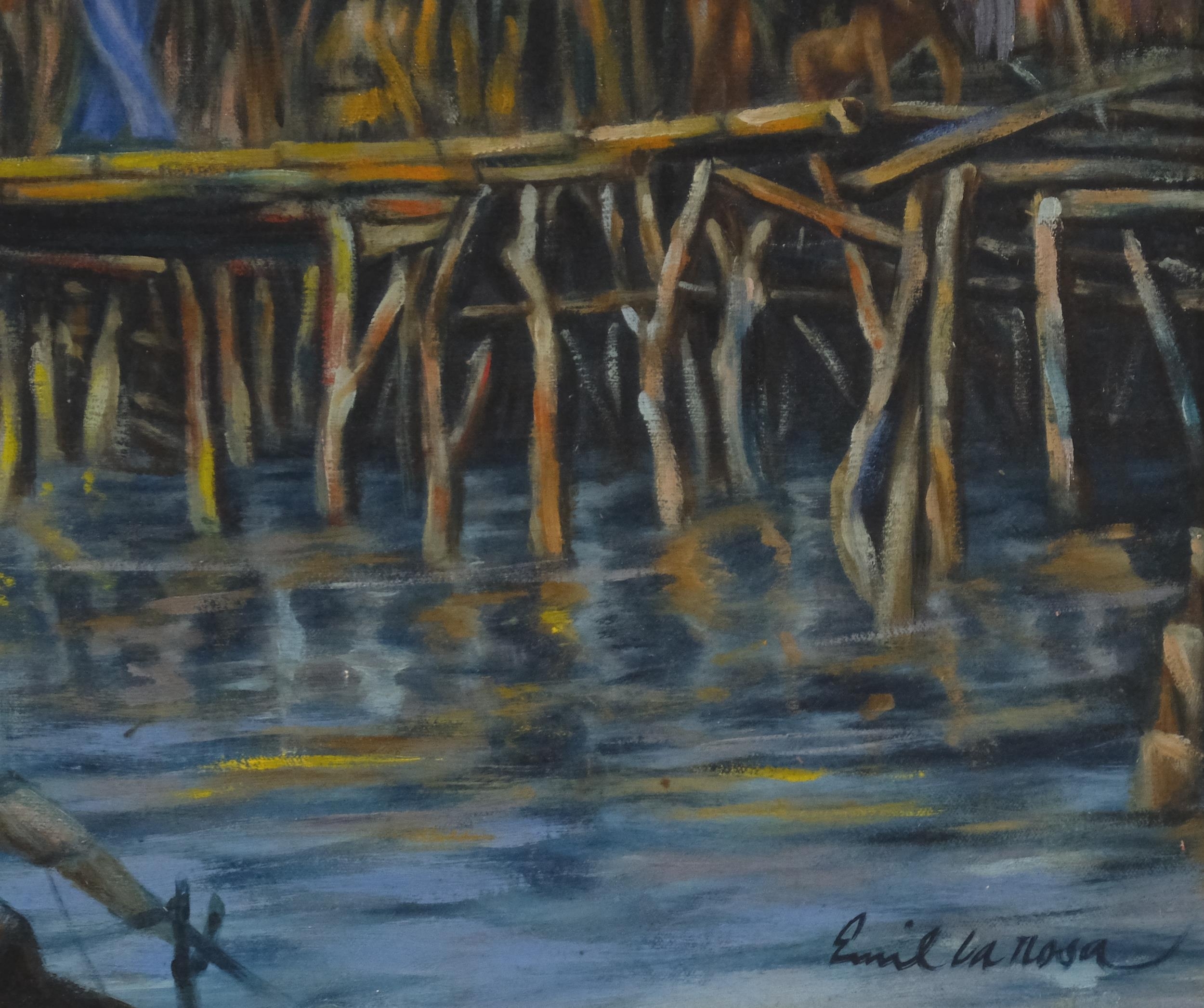 Emil la Rosa | Stilted Huts | MutualArt