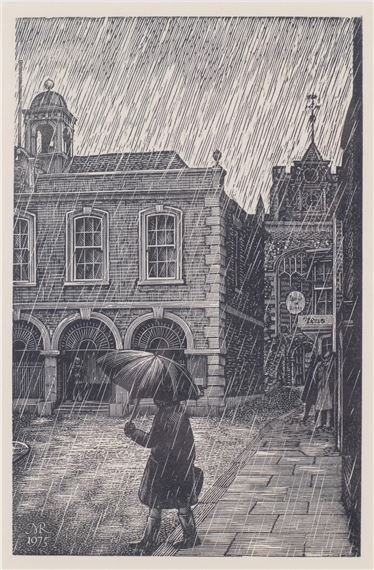 Michael Renton | Town Hall Rye (1975) | MutualArt