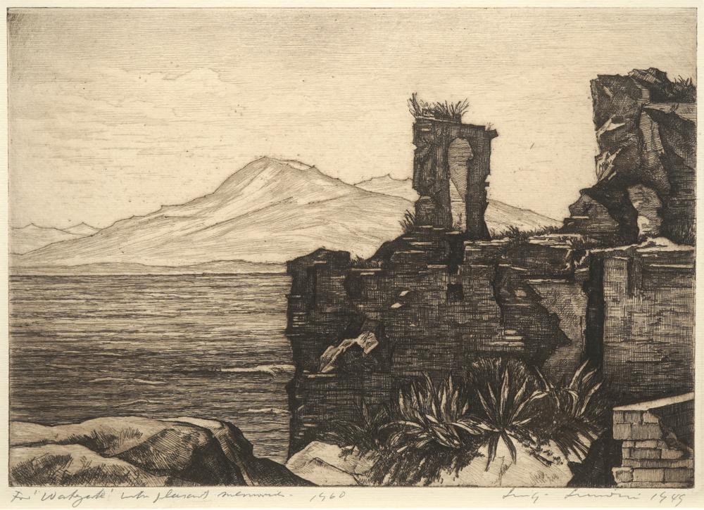 Luigi Lucioni | Romantic Ruins | MutualArt