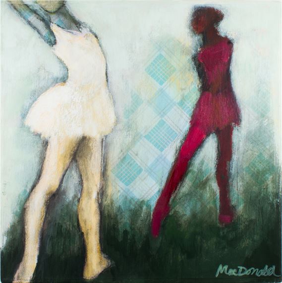 Two Dancers # 11, by Christine McDonald, 2012