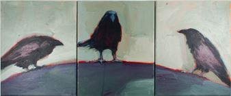 Three Ravens on the Edge - Christine McDonald