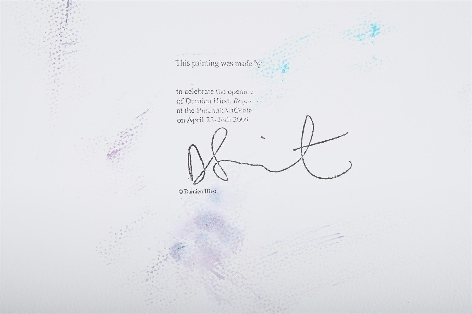 Artwork by Damien Hirst, SPIN, Made of Acrylic on card