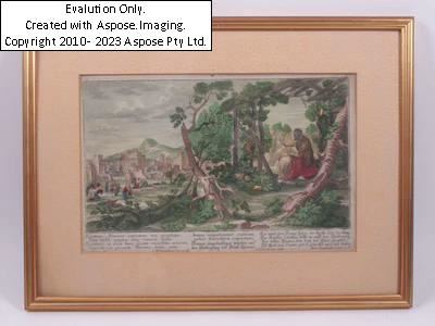 Aus der Jonasgeschichte by Johann Wolfgang Baumgartner, 1712-1761