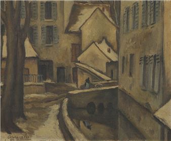 landscape (a set of 2) - Yasugoro Ataka