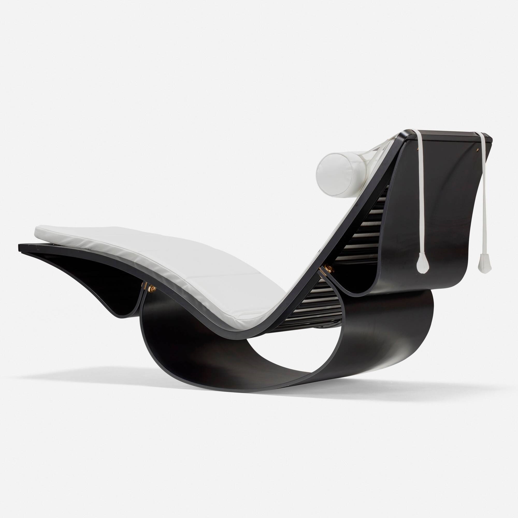 Oscar Niemeyer | Rio chaise lounge (Circa 1978) | MutualArt