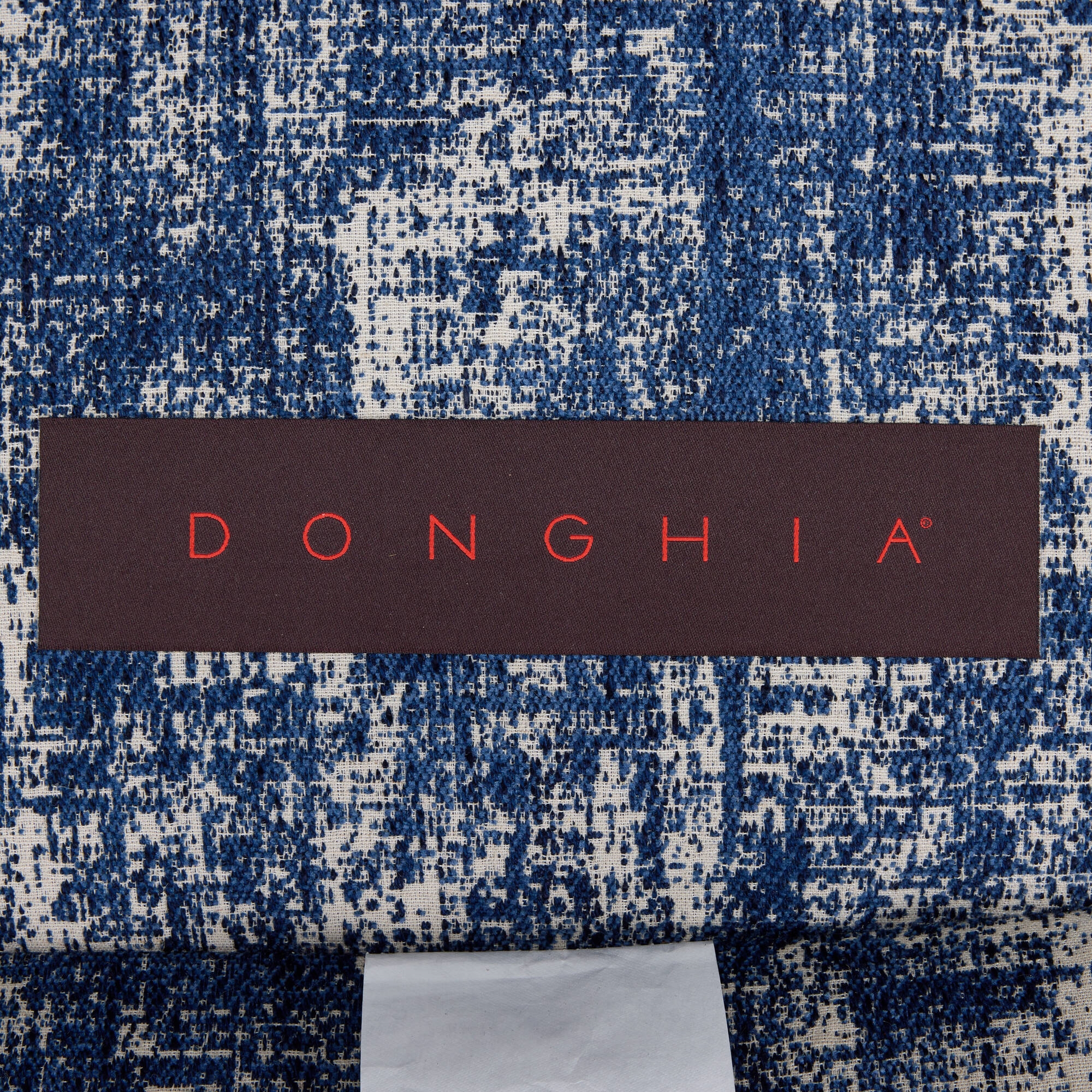 Artwork by Angelo Donghia, Lounge chairs, pair and ottoman, Made of upholstery, Fabric