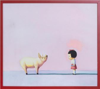 Girl and Pig - Liu Yeo