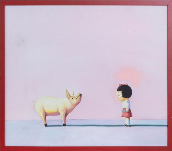 Girl and Pig - Liu Yeo