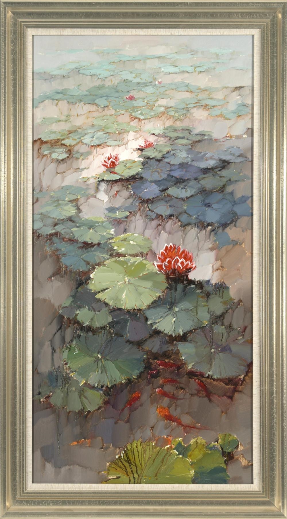 Zhang Dewen | Lotus and Waterlilies | MutualArt