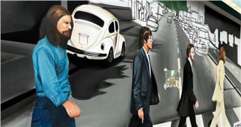 Beatles Mural Honours City's Entertainment History