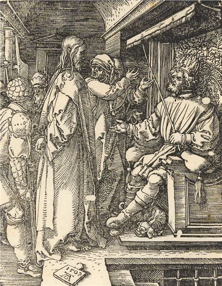 Christ Before Herod, Small Passion, C18th by Albrecht Dürer