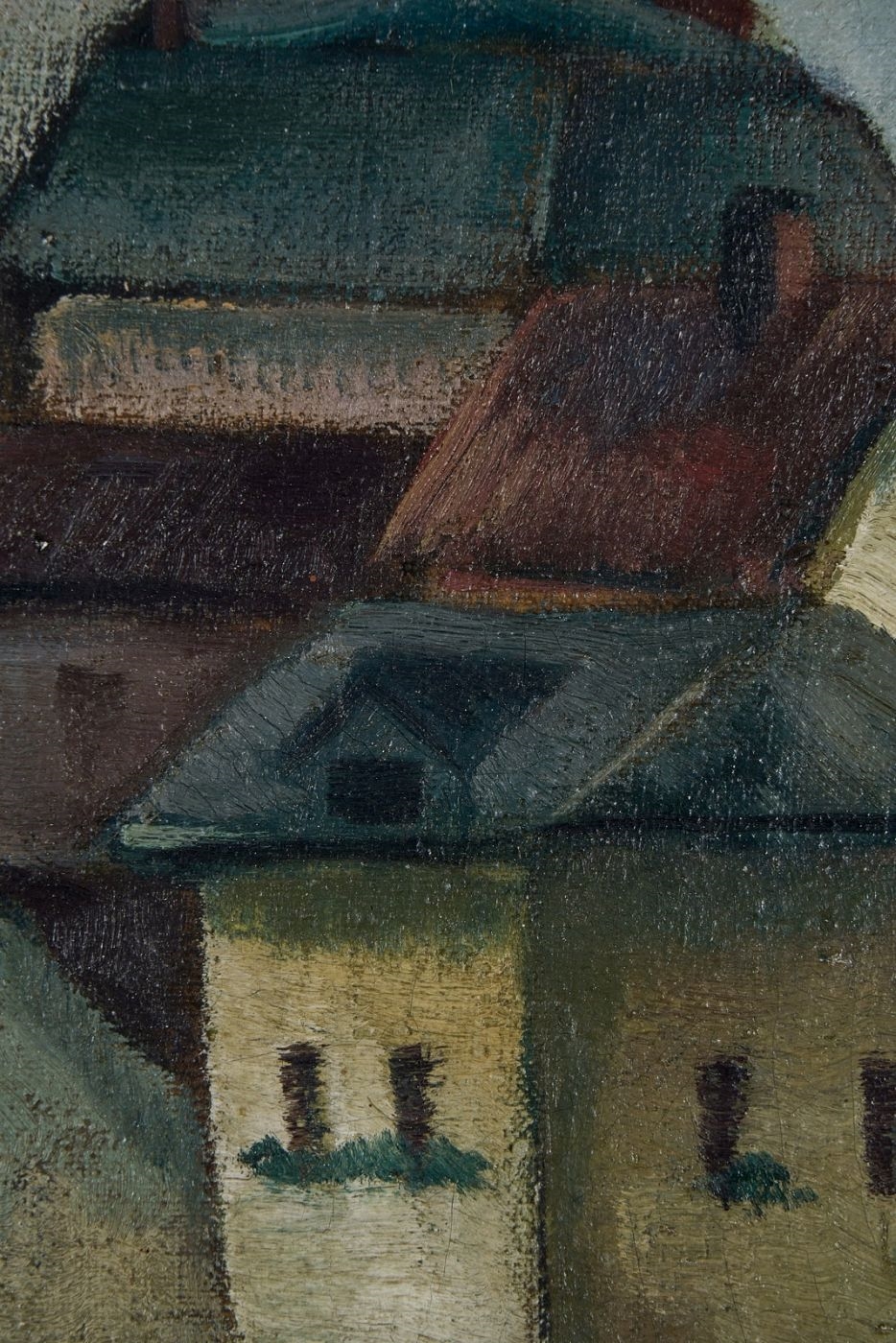 Artwork by Friedrich Wilhelm Meyer, Sachsenhäuser Berg, Made of oil on canvas