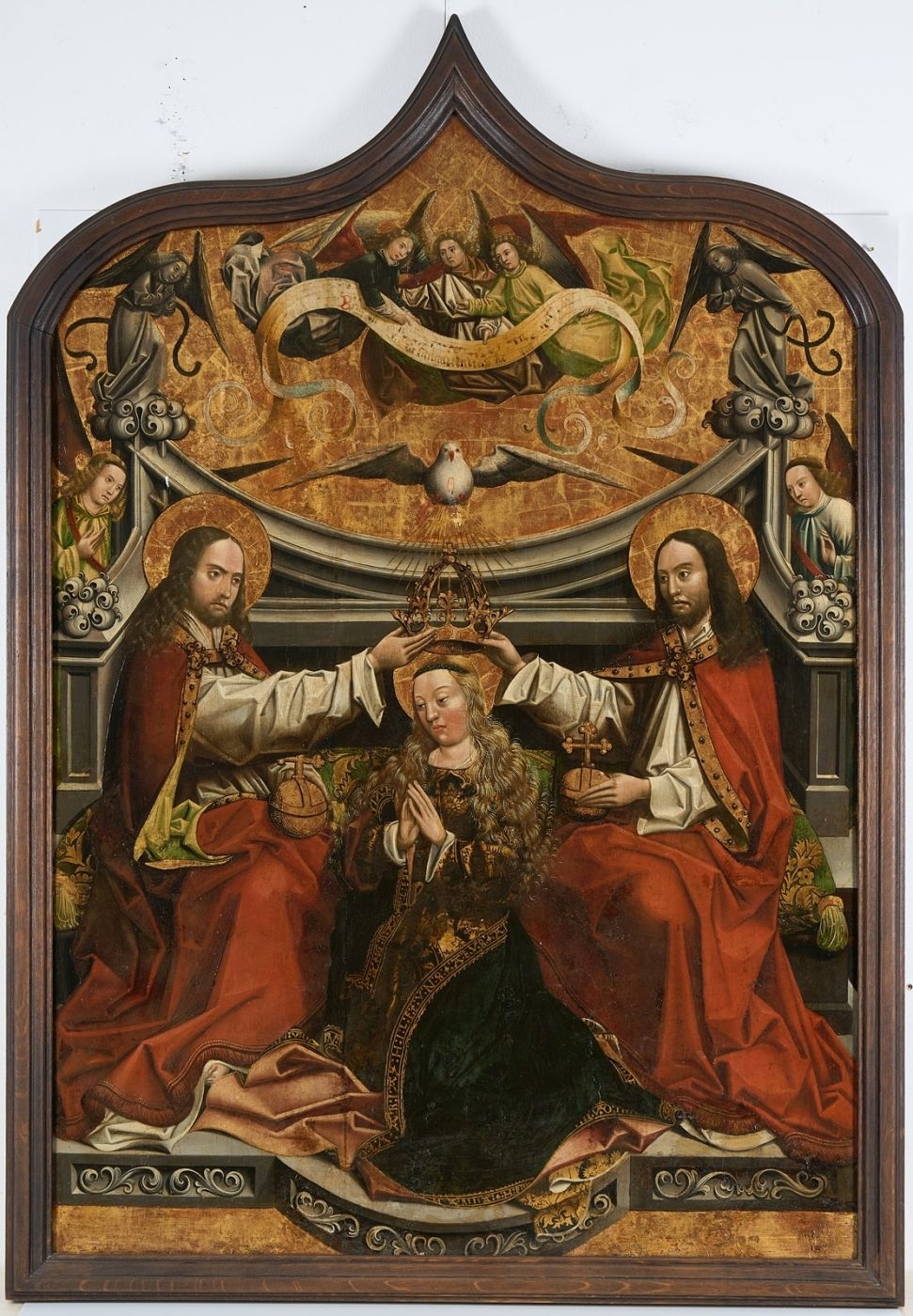 Upper Rhenish Master | Krönung Mariens (Circa 1530) | MutualArt