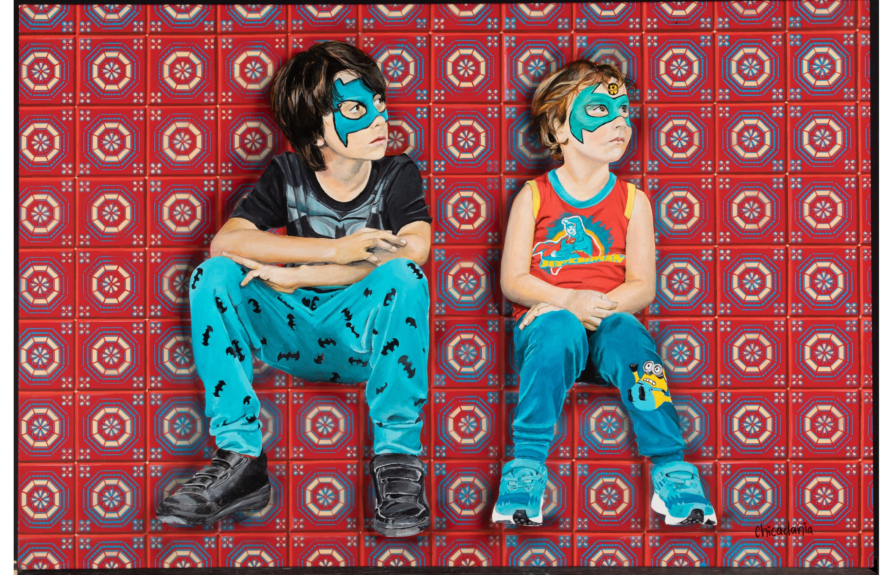 Chicadania | Marc & Ian Superheros (2019) | MutualArt