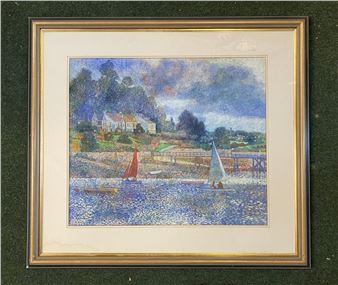 ‘SAILING BOATS - Victor Richardson