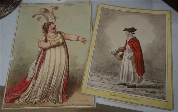 Mother-Goofe by James Gillray, 1807