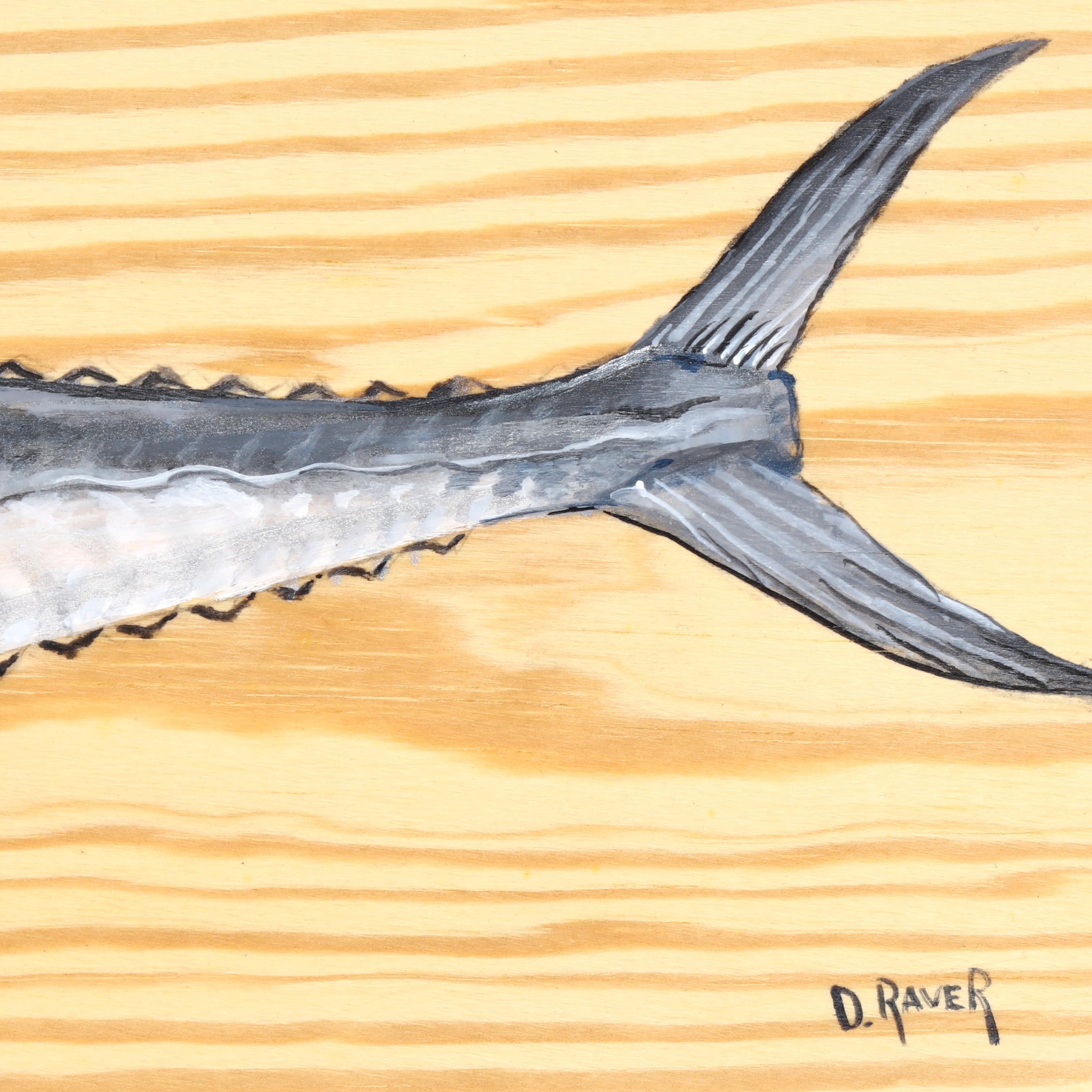Duane Raver Jr. | King Mackerel on Paddle (Early 20th Century) | MutualArt