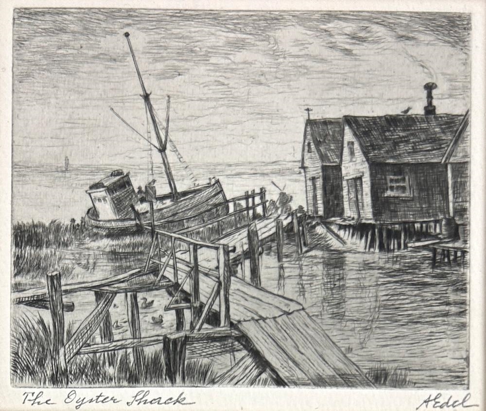 Albert Edel | The Oyster Shack | MutualArt