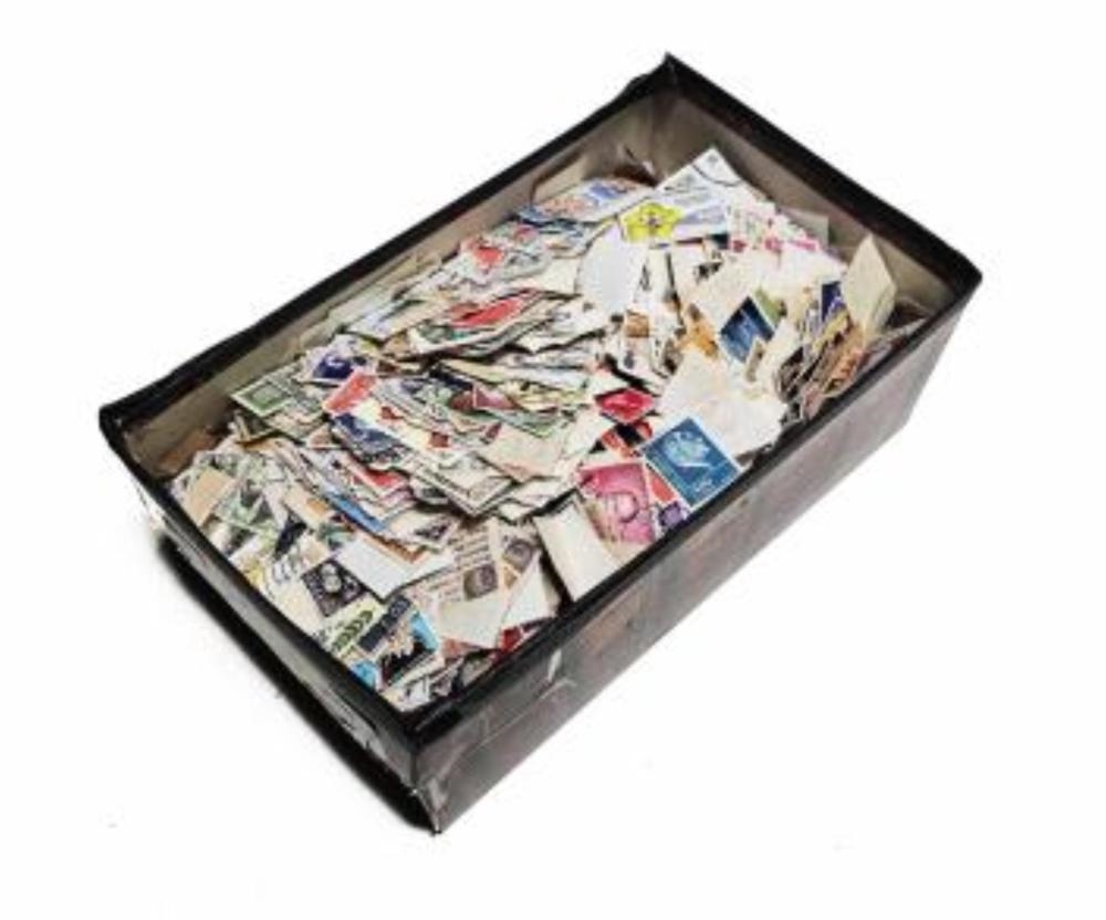 Large | A collection of Australian pre decimal stamps together with A ...