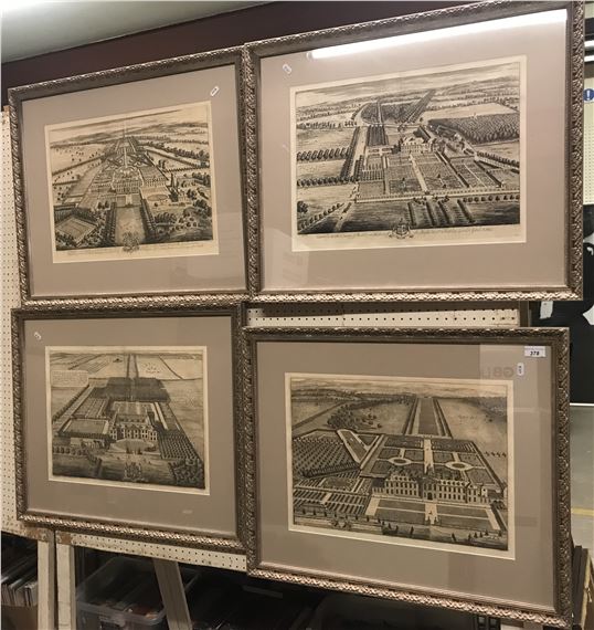 Wrest House in Bedfordshire,ye seat of the Right Honorable Henry Earle of Kent by Johannes Kip